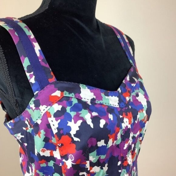 TORY BURCH FLORAL STRAPS BERDINE DRESS - Picture 7 of 16